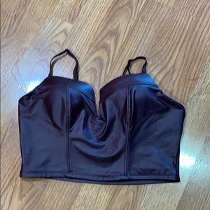 Crop top (leather)